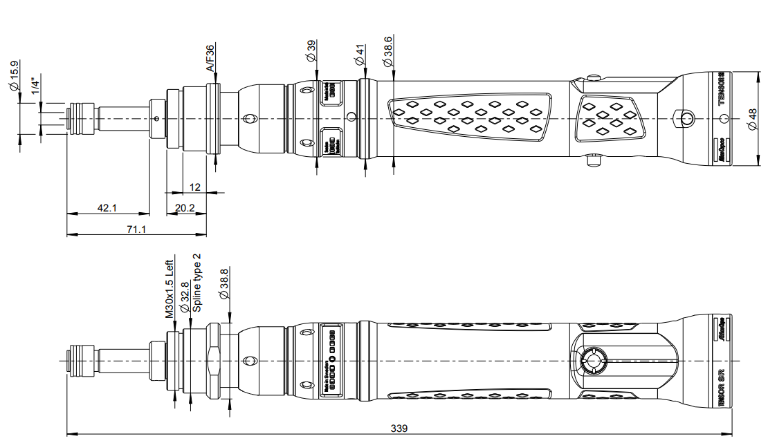 Atlas阿特拉斯ETD-SR21-07-I06-T25电动扳手结构图 Atlas阿特拉斯ETD-SR21-07-I06-T25电动扳手结构图